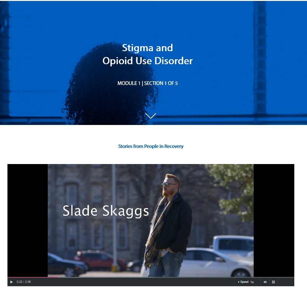 “Every time a doctor talks to me in a way that allows them to look me in the eye and not be a paper on a clipboard, they're reducing harm because all of the sudden I don't feel shame; I feel like I'm being treated as a human being worth loving.”
Learn how: resetstigma.org