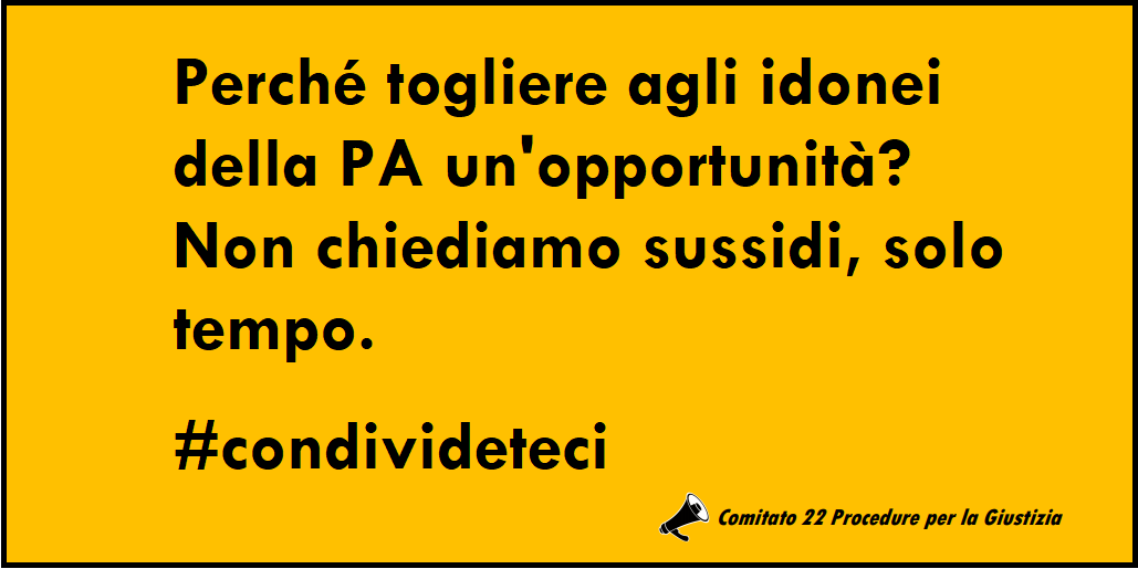 ConcorsoneRoma's tweet photo. NON CHIEDIAMO SUSSIDI CHIEDIAMO SOLO PIÙ TEMPO
Non tutti gli enti hanno le risorse per bandire nuovi concorsi e utilizzano le graduatorie cedute dagli altri. 
#Comitato22ProcedureperlaGiustizia
#prorogagraduatorie
#finoallultimoidoneo https://t.co/p69VHwdjT9