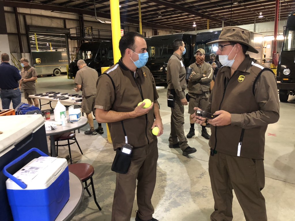 EnriqueYel99's tweet image. Awesome activity in Howell this am focusing on Aiming High in Steering and keeping your vehicle centered in its traffic lane.  Methods mastery through participation and engagement.  #UPSersarethere #makeanimpact