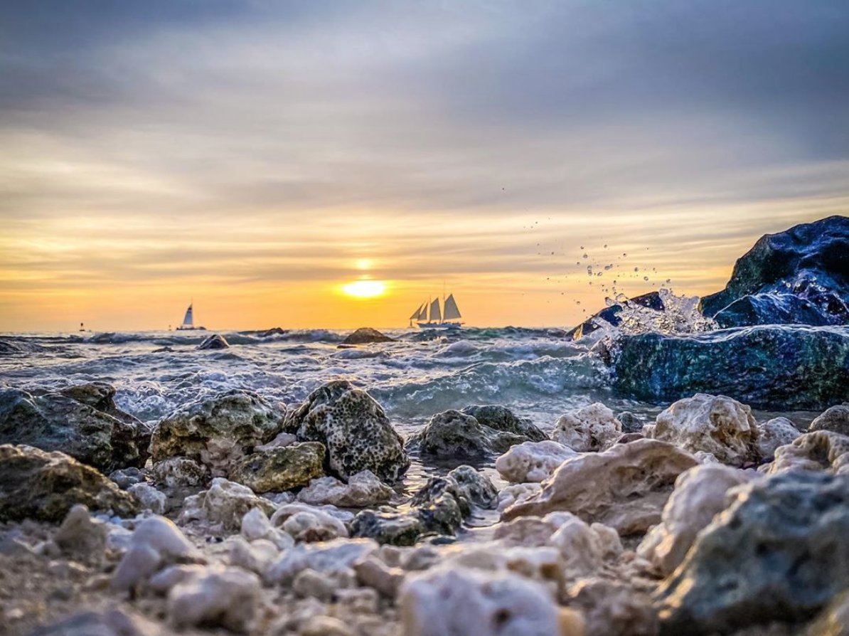 This sunset image taken at Fort Zachary Taylor Historic State Park featuring a tall ship off in the distance reminds us of a famous quote... "There are small ships, tall ships and ships that sail the sea, but the best ships are friendships, may they always be." RT if you agree!