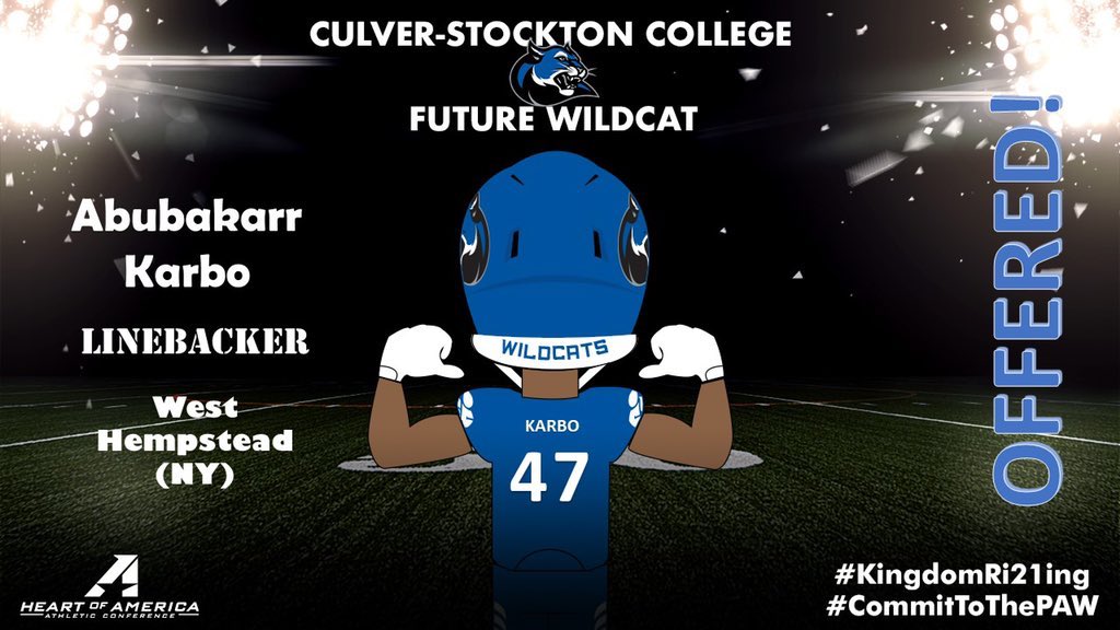 ALoading47's tweet photo. Blessed to Receive an Offer From Culver-Stockton University🏈🐾@AdamSiwicki #GlorytoGod #Restoretheroar #Blessings #D1o https://t.co/lAreBSimQJ