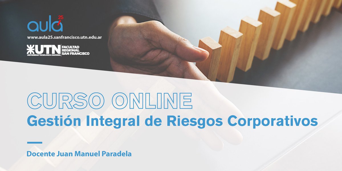 campusaula25's tweet photo. 💬¿Cómo gestionar los Riesgos Corporativos? En un contexto tan adverso, como el actual, nada mejor que estar preparado ¡Sumate a este nuevo Curso Online!
 Más info ℹ️ https://t.co/oorjzcoMxa https://t.co/ZFgSYeqwFU