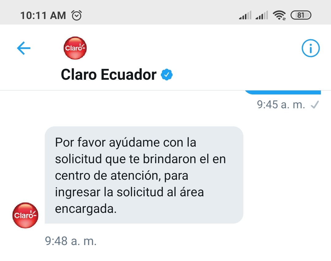 stefamagy's tweet photo. @ClaroEcua me pide la solicitud de la cancelación, pero como quiere que le dé si ellos no me dieron una copia de mi solicitud y peor alguna notificación por algún medio digital de la transacción tal y como lo indica @Arcotel_ec !!! @caanmichelena
@Lenin https://t.co/A5CrHwS2lV
