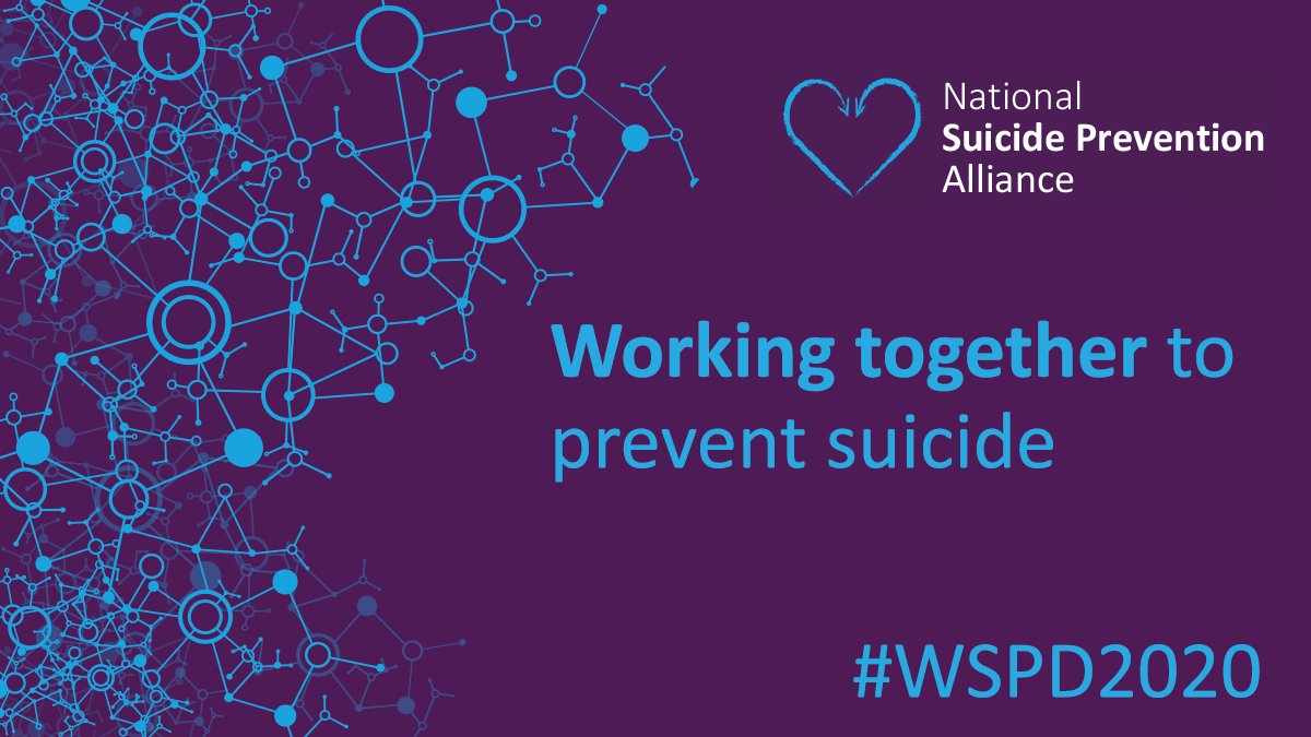 PAPYRUS (@papyrus_charity) on Twitter photo Suicide is the biggest killer of anyone aged 35 and under in the UK.
Tomorrow is #WorldSuicidePreventionDay, and as part of the <a href="/NSPA_UK/">National Suicide Prevention Alliance</a> we will be focusing on staying connected to play an active part in #SuicidePrevention
#WSPD2020 #WSPD Suicide is the biggest killer of anyone aged 35 and under in the UK.
Tomorrow is #WorldSuicidePreventionDay, and as part of the <a href="/NSPA_UK/">National Suicide Prevention Alliance</a> we will be focusing on staying connected to play an active part in #SuicidePrevention
#WSPD2020 #WSPD