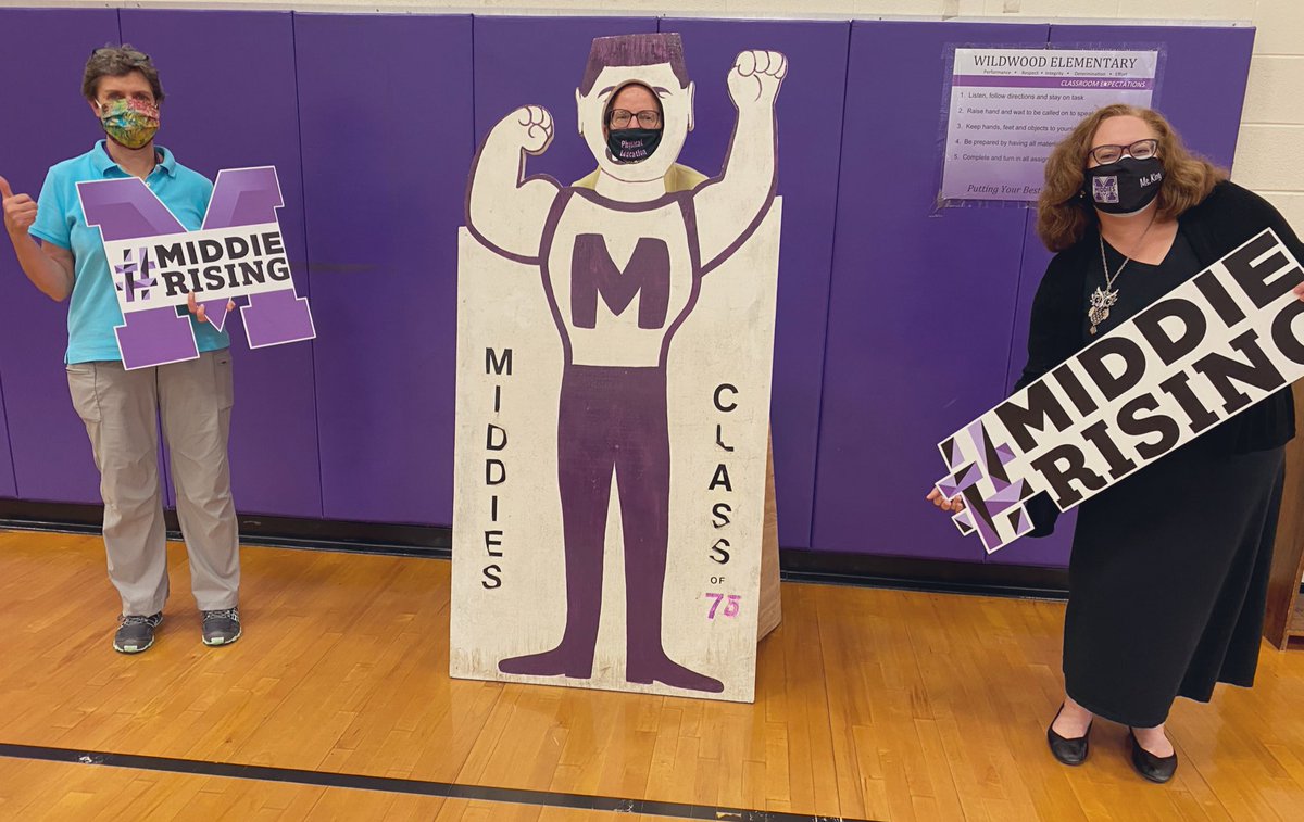 Wildwood_Tweets's tweet photo. Staff Meetings can be the place where you recalibrate. #WildwoodWins #MiddieRising https://t.co/j1I8uRTI4U