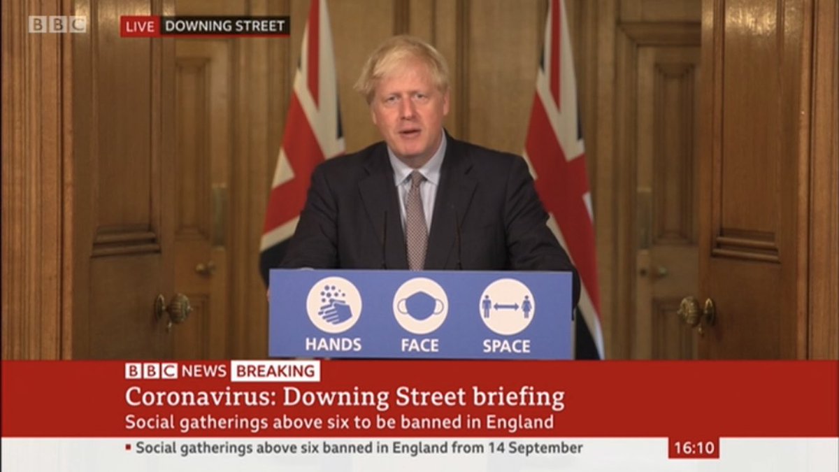 Boris Johnson - “Organised sport will still be able to proceed.”