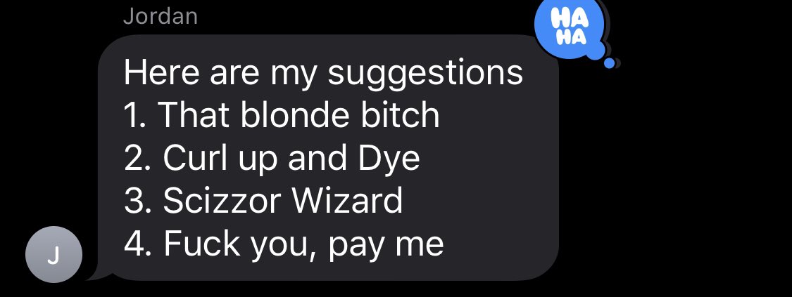 AshleySheahan's tweet photo. Asked the girls to help me come up with a name for my hair page and.... https://t.co/sWyCtqFtdY