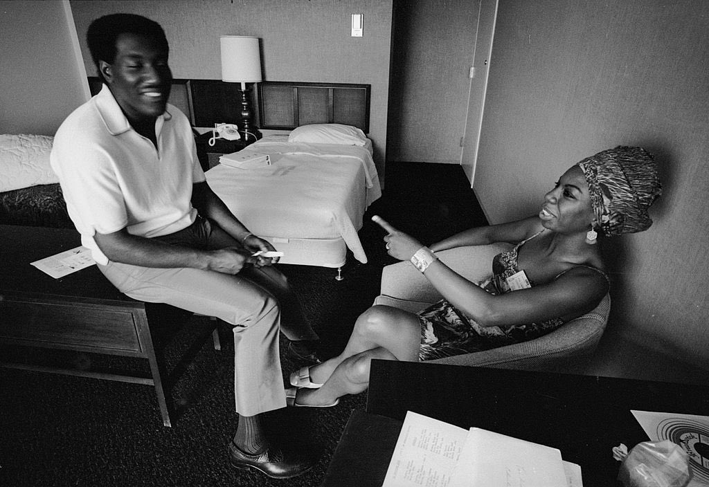 Otis Redding & Nina Simone at a hotel in Atlanta, GA. Photo by Vernon Merritt III

HAPPY BIRTHDAY OTIS REDDING 