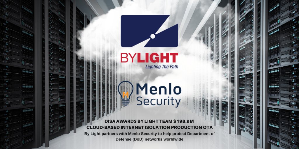 ByLightLLC's tweet image. Read the article on our website:  bylight.com/disa-awards-by…  #cloudbased #innovation #bylight