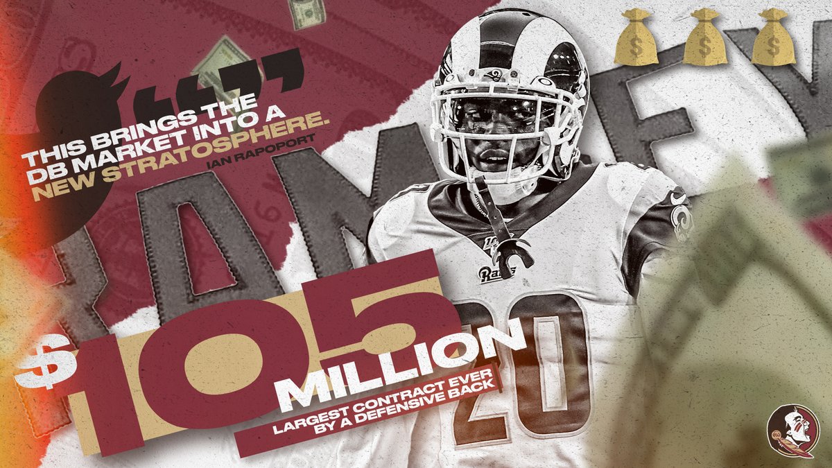 FSUFootball's tweet image. The Largest Ever. 

D.B.U.