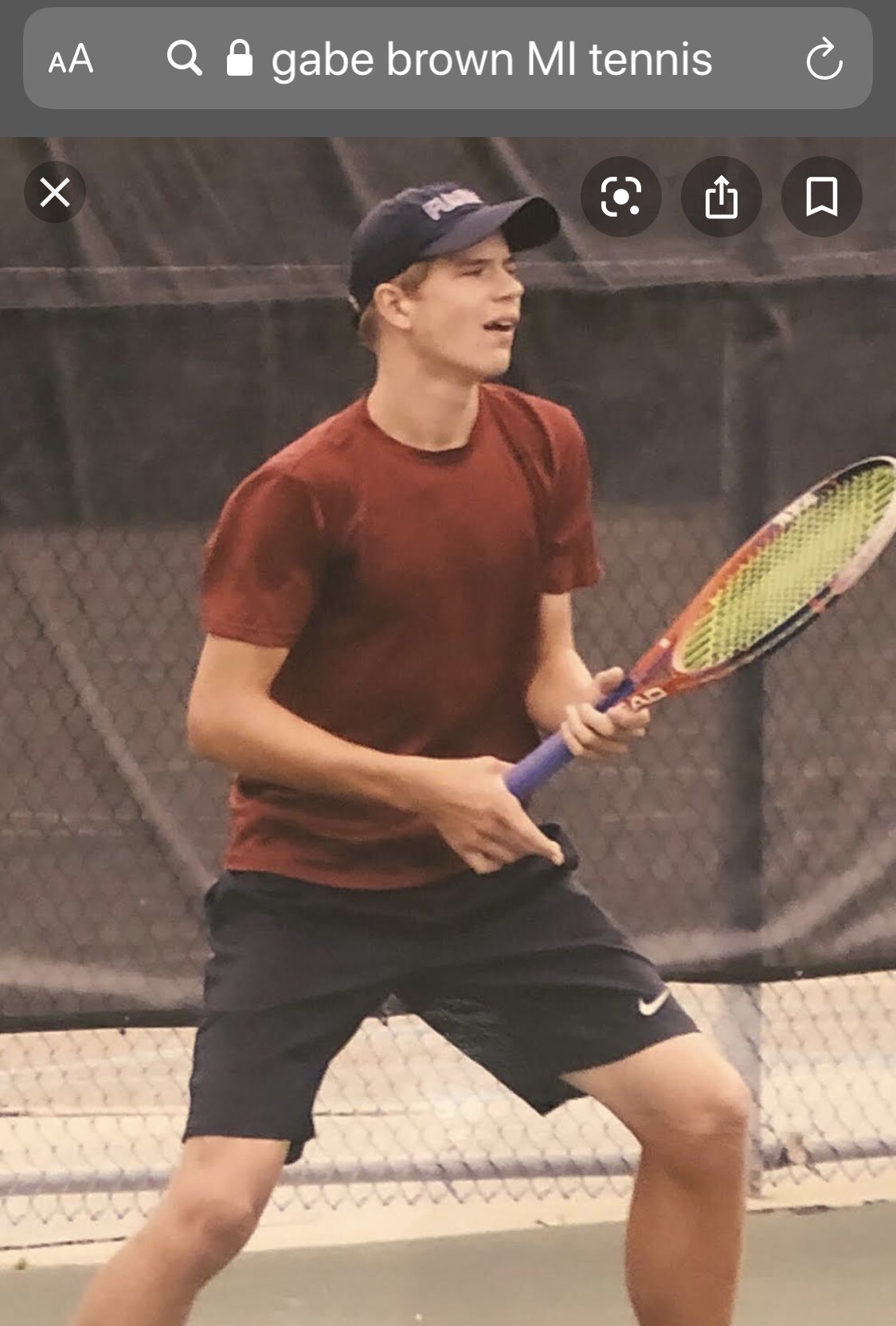 The D Zone No Twitter Excited To Check Out Some Boys Tennis Today 1 Player In Michigan 21 Troy Athens Gabe Brown Vs 4 22 Bloomfield Hills Noah Roslin We Have Great