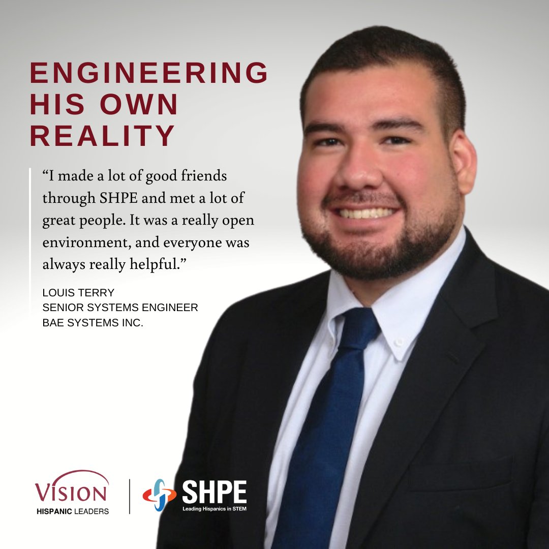raquel_tamez's tweet image. In 2018, @SHPE partnered with Vision magazine to create a section dedicated entirely to #HispanicsinSTEM. The latest edition features stories on two #SHPE members: Louis Terry (@BAESystemsInc); and Juan Salgado (@NGCNews). 

Read the full magazine here: bit.ly/VisionSumI20