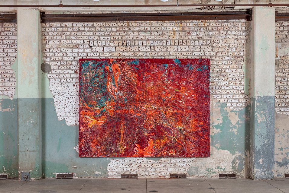 artdaily's tweet photo. Mark Bradford reveals new paintings quarantined in a grain tower. #MarkBradford #newpaintings #quaratined #graintower #art #newspaper 

Read more about this here: https://t.co/dFt8toC5nY https://t.co/LV3LjCcIdz