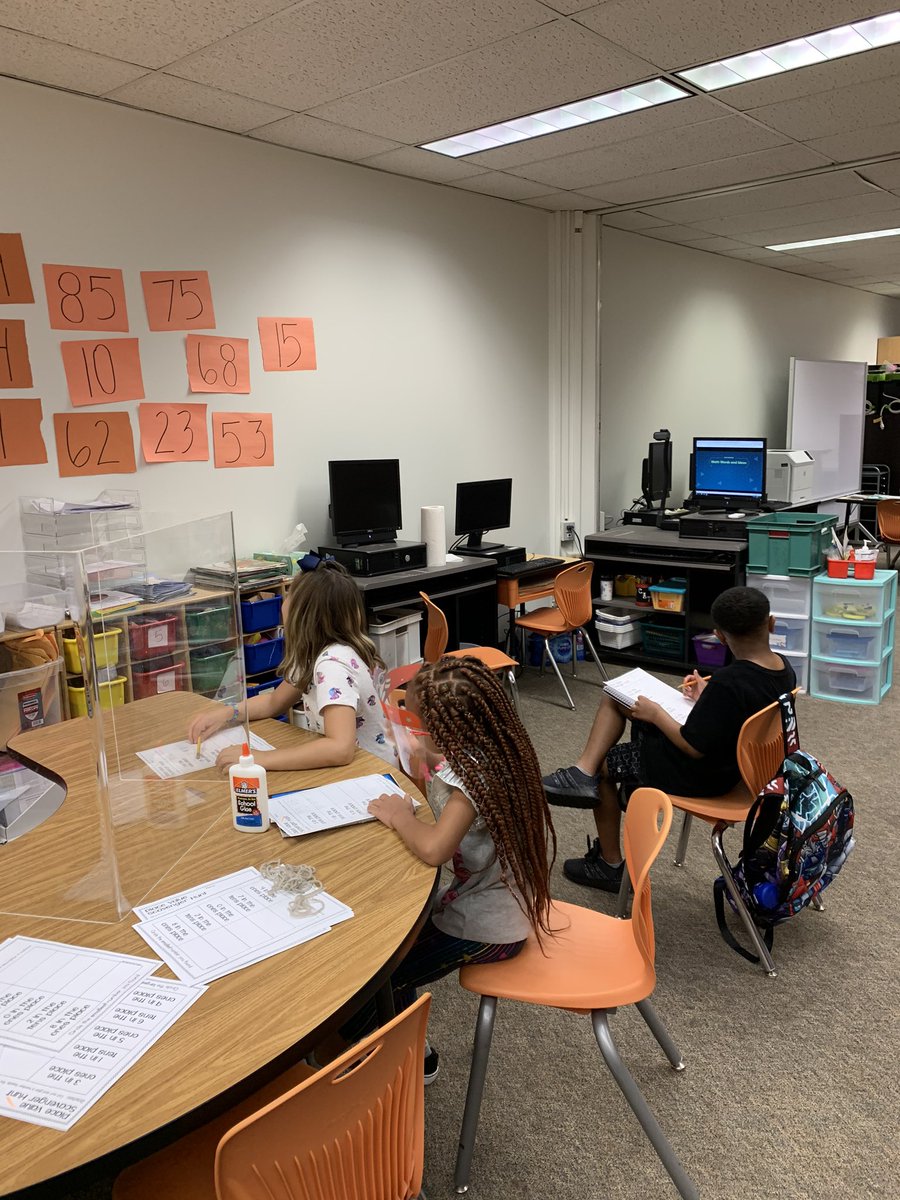 lsmithclass's tweet image. Place value scavenger hunt! @HumbleISD_TE