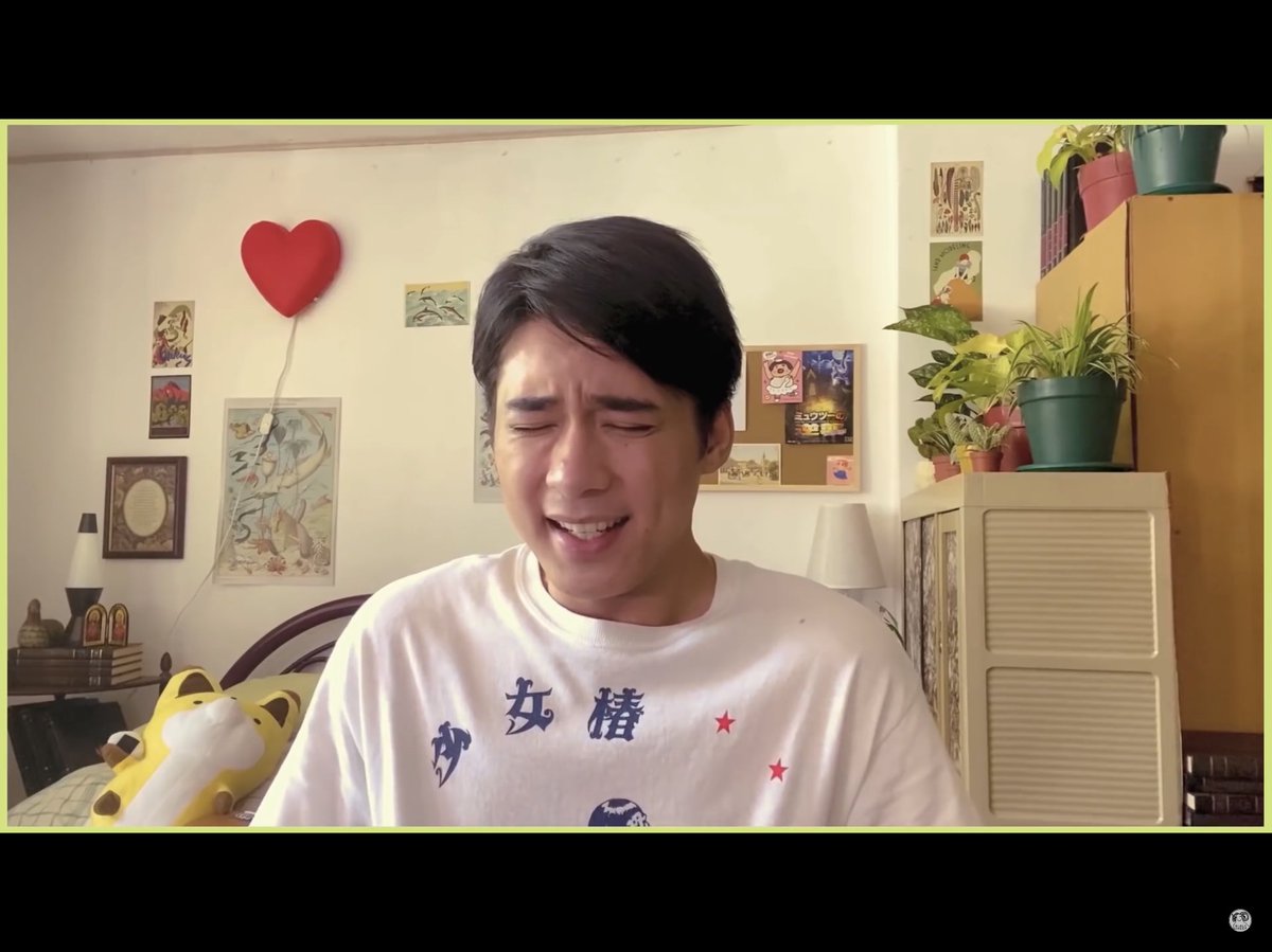 ④同じくEP6より、どうしてもその文字に目を奪われたTシャツ。丸尾末広先生作・『少女椿』。デザインが好きだっただけなのか、実は作品が好きなのか、どうなんだいMico。。。