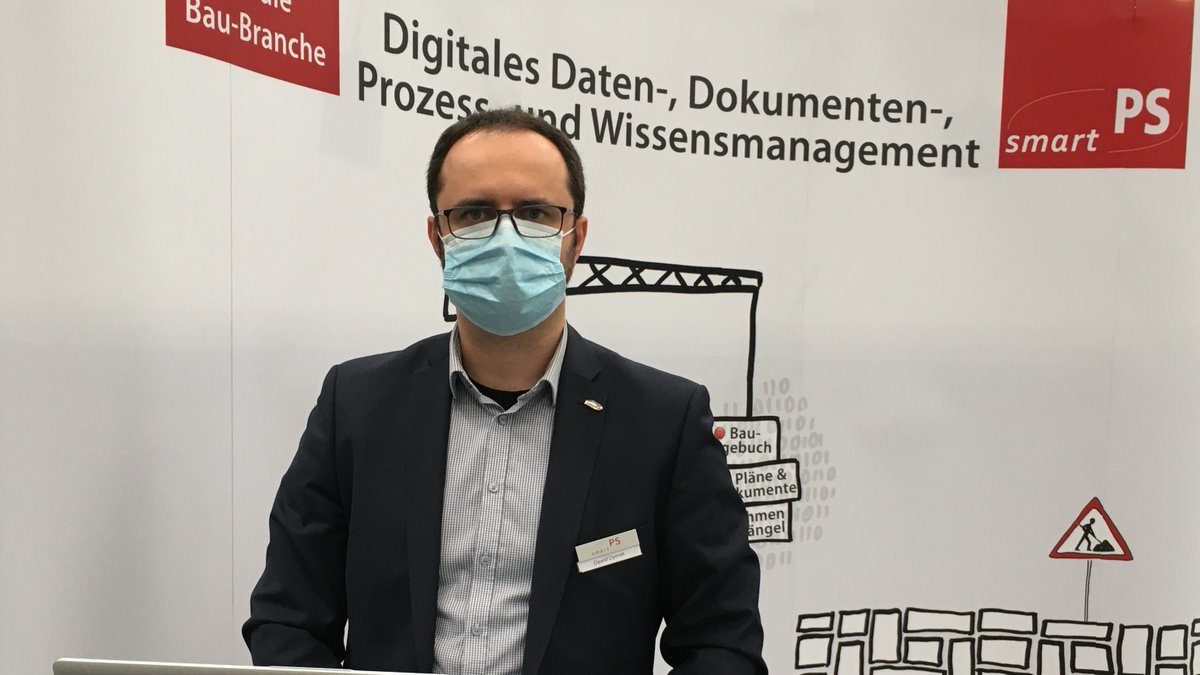 smartPS_GmbH's tweet photo. Wir schätzen den persönlichen Austausch auf der #NordBau in #Neumünster. Selbstverständlich unter Einhaltung strenger Hygieneregeln. #smartPS #Digitalisierung #Baubranche https://t.co/LktEWXJQOs