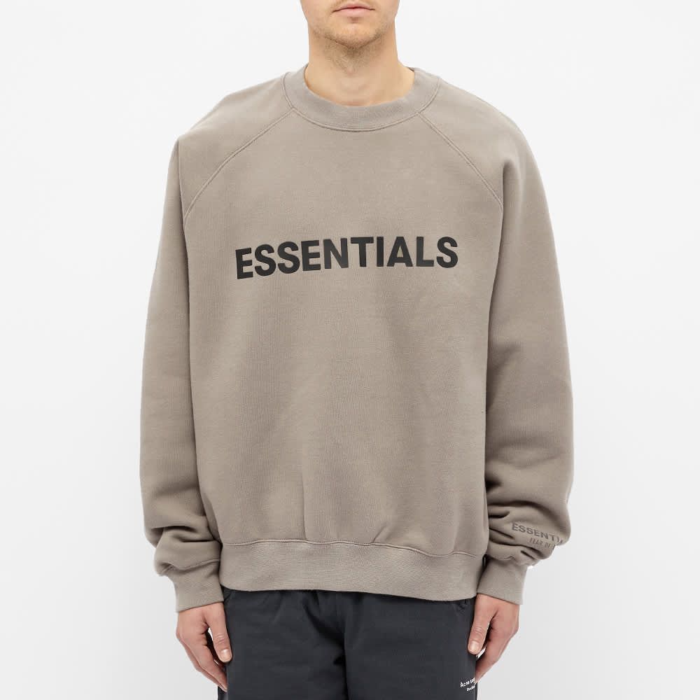 Fear of God ESSENTIALS Crew Sweat Grey 