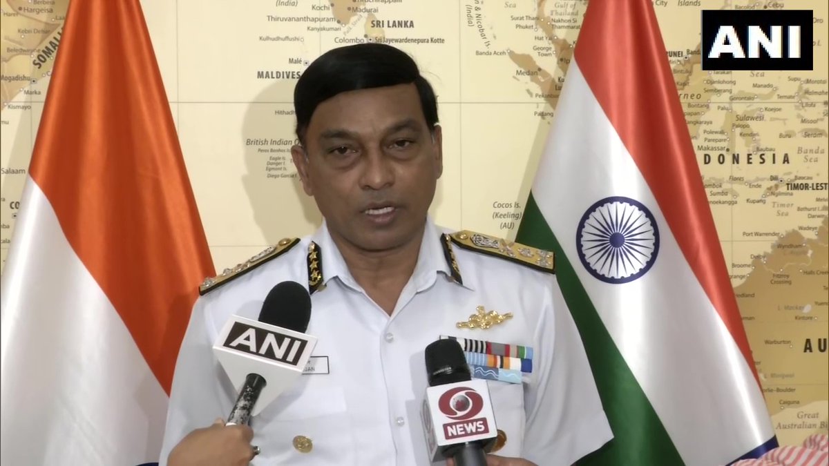 We got distress call on Sep 3. Our ships reached by 5 pm. Sri Lankan navy reached next day & assisted. Today the vessel's condition is reportedly stable. The entire cargo of crude is still intact which we hope to salvage: K Natarajan, DG, Indian Coast Guard, on #MTNewDiamond fire