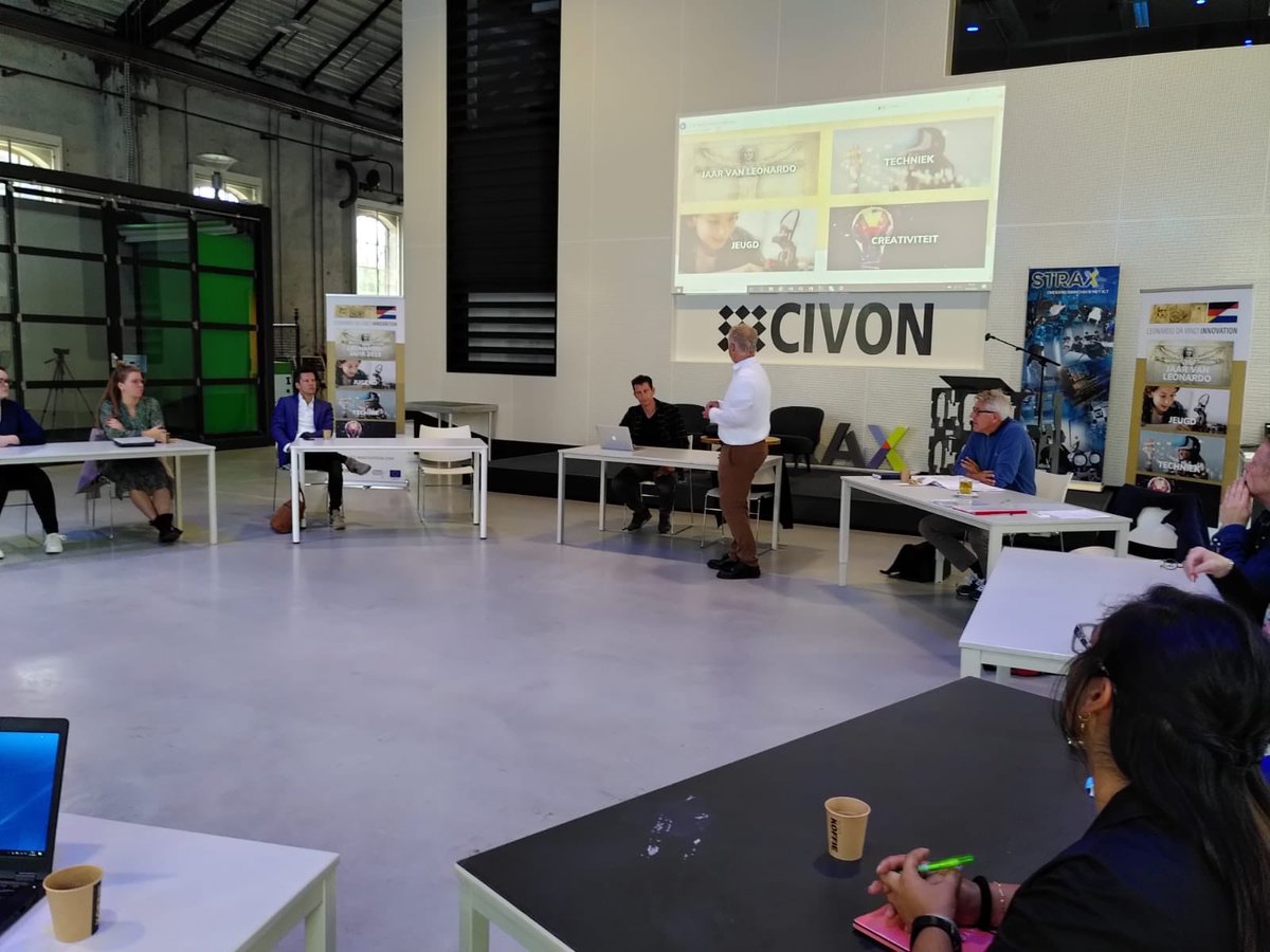 We zijn weer begonnen; vanochtend bij <a href="/civonhtsm/">Civon Innovatiecentrum</a> 🇩🇪🇳🇱 projectpartners <a href="/da_innovation/">Leonardo da Vinci Innovation D/NL</a> bijeen op het <a href="/DRU_IP/">DRU Industriepark</a> @8RHK_ <a href="/Gem_OIJ/">Oude IJsselstreek</a> @bocholter_city <a href="/AchterhoekWerkt/">AchterhoekWerkt</a> @rocgraafschap