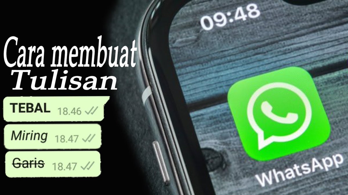 rdxtube's tweet photo. Assalamualaikum wr.wb
Postingan kali ini saya bagikan ke teman-teman tutorial cara membuat tulisan tebal,miring,dan coret jika penasaran bagaimana caranya silahkan klik link berikut : https://t.co/5uWPSyzHsl 
Dan bukan cuman itu banyak juga tutorial-tutorial menarik lainnya ... https://t.co/6w9Jb05zz0