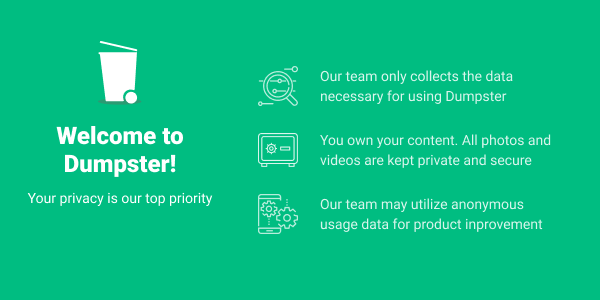 dumpsterApp's tweet photo. Your #privacy is important to us 🛡️ it's what we do #Baloota
https://t.co/a9dRKqoKFf https://t.co/wA9IvelPfq