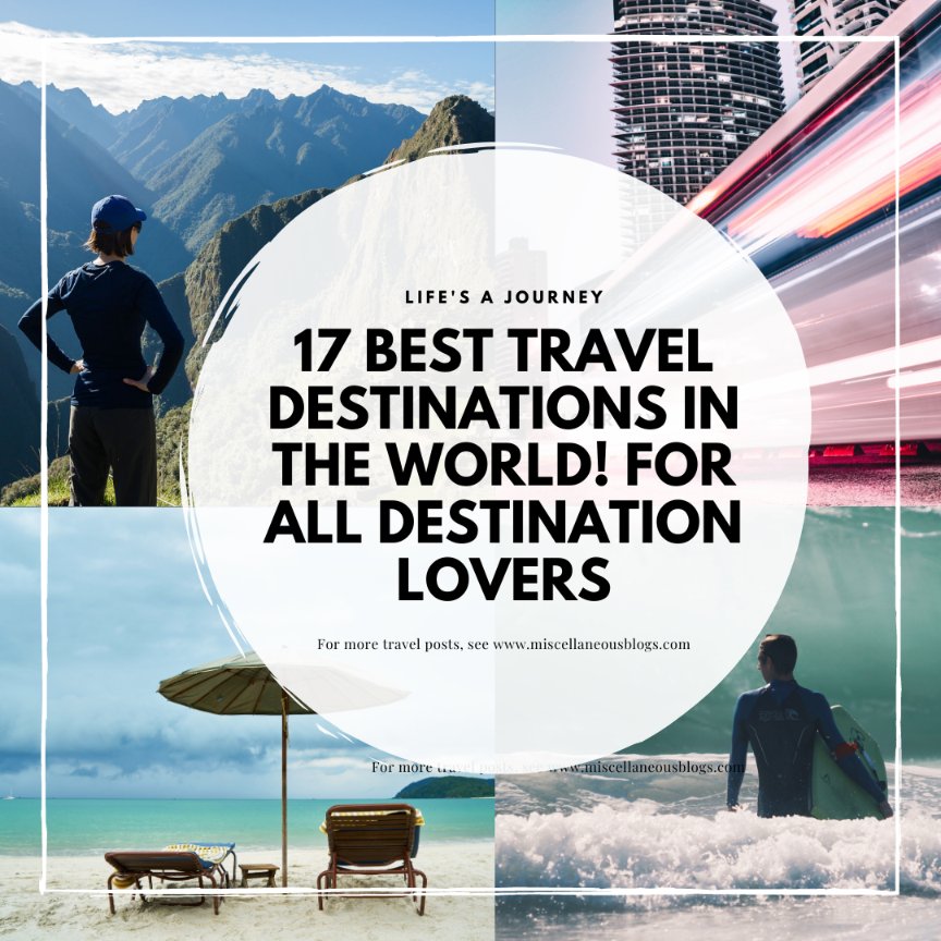 miscellaneblogs's tweet image. Hey,  #Travelers 
As you know there are 7 wonders in this world! But apart from these seven wonders, there are some such magnificent places that only a few people know,
#17wonders #7wondersintheworld #WOW #17bestplacestovisit  #miscellaneous #Destinationplacefortravelers