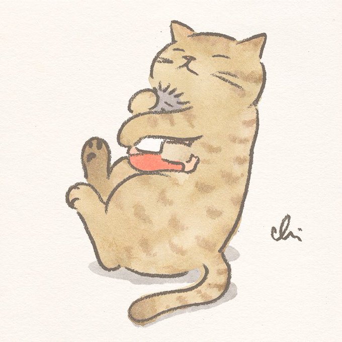 猫ありがとうのtwitterイラスト検索結果