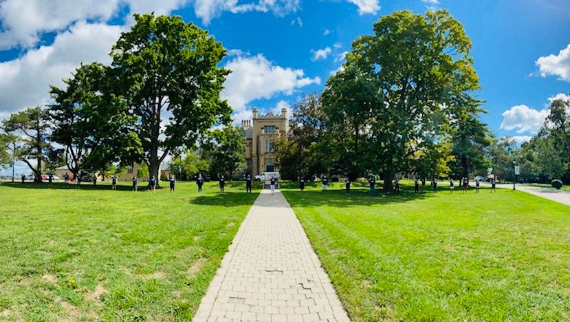 trafalgarcastle's tweet photo. Trafalgar faculty is happy to welcome our Grade 4 to 8 students back to the Castle today and our Grade 9 to 12 students via online learning. We cannot wait until we are all at the School together! #backtoschool #community #itsagirlsworld #buildingbravespaces https://t.co/yUeUlJbtH5