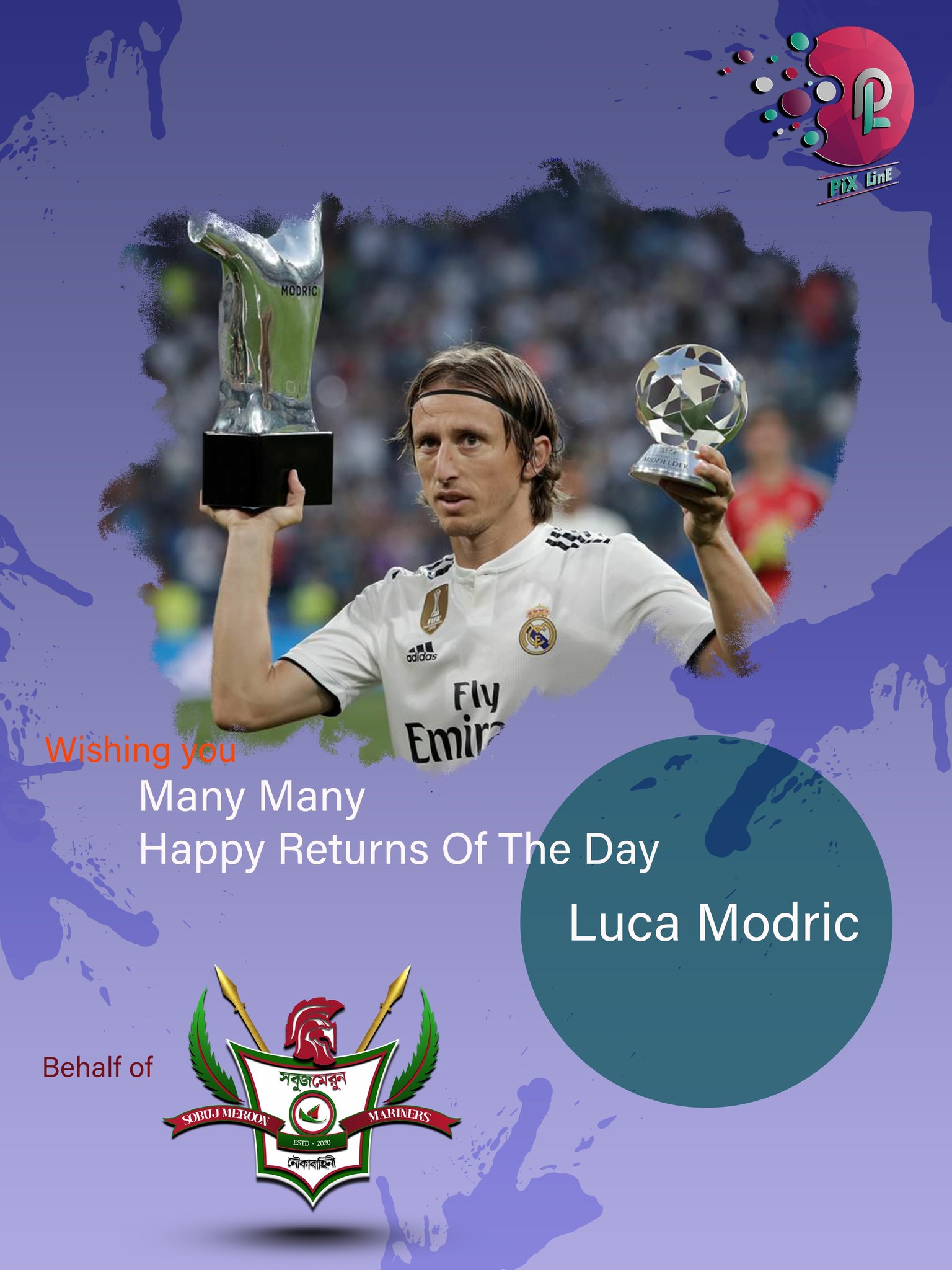 Happy birthday luka Modric 