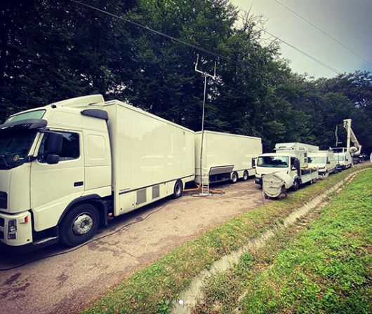 #TDF2020 is not the only #cycling race these days. We got some nice #BehindTheScenes pics from #Eurolinx, covering the #TourDeHongrie #UCI