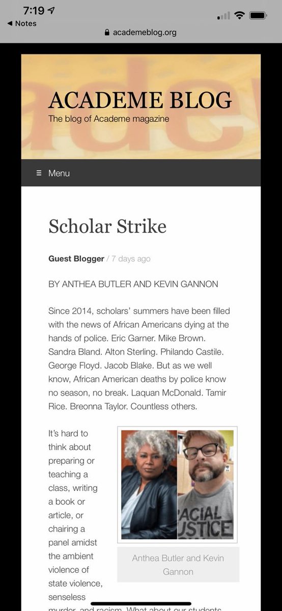 We have placed a link to #ScholarStrike in our banner at Historianspeaks. Please support this worthy cause.#ScholarStrike #Justice for Breonna Taylor #Justice for Daniel Prude #Justice for Jacob Blake