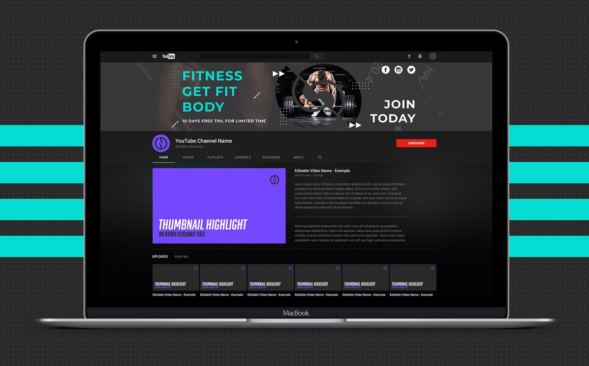 specscale's tweet photo. #Modern #YouTube #thumbnail for #your #youtubechannel 

👉 If you want any kind of logos for business so DM us.

#Videos #channel #YouTuber #YoutubeGaming #photographer #fitness #dancemusic #Dancehall #MusicVideo #creative_logo #creativeart #creativity #Growth #GymJordan https://t.co/E7Qq54hKS9