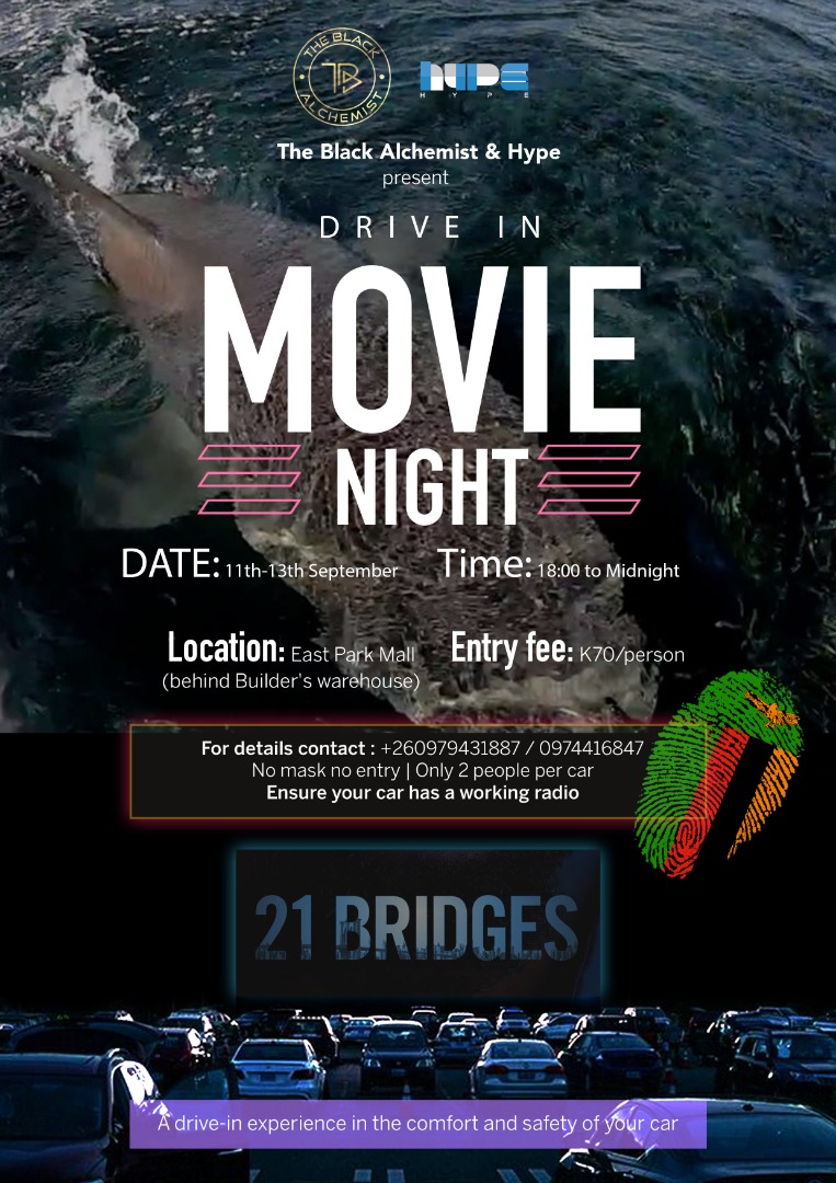 Hypecomms's tweet photo. As the LSKDrive in, we join the nation &amp; the world at large in mourning the legendary oracle popularly known as Mafishi. As such we will not be serving fish or any fish related delicacies at any of our viewings. #WeStandWithYou #Mafishi #LongLiveTheOracle #LskDrivein #ZedTwitter https://t.co/TUuSsb2zVN