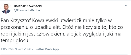 miroslawmilosz's tweet photo. @KownackiBartosz O matko i córko! #Tempr😂 https://t.co/rAJtZynRa6