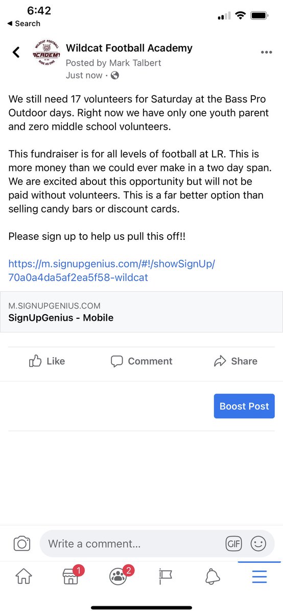 LRHS Football tweet media