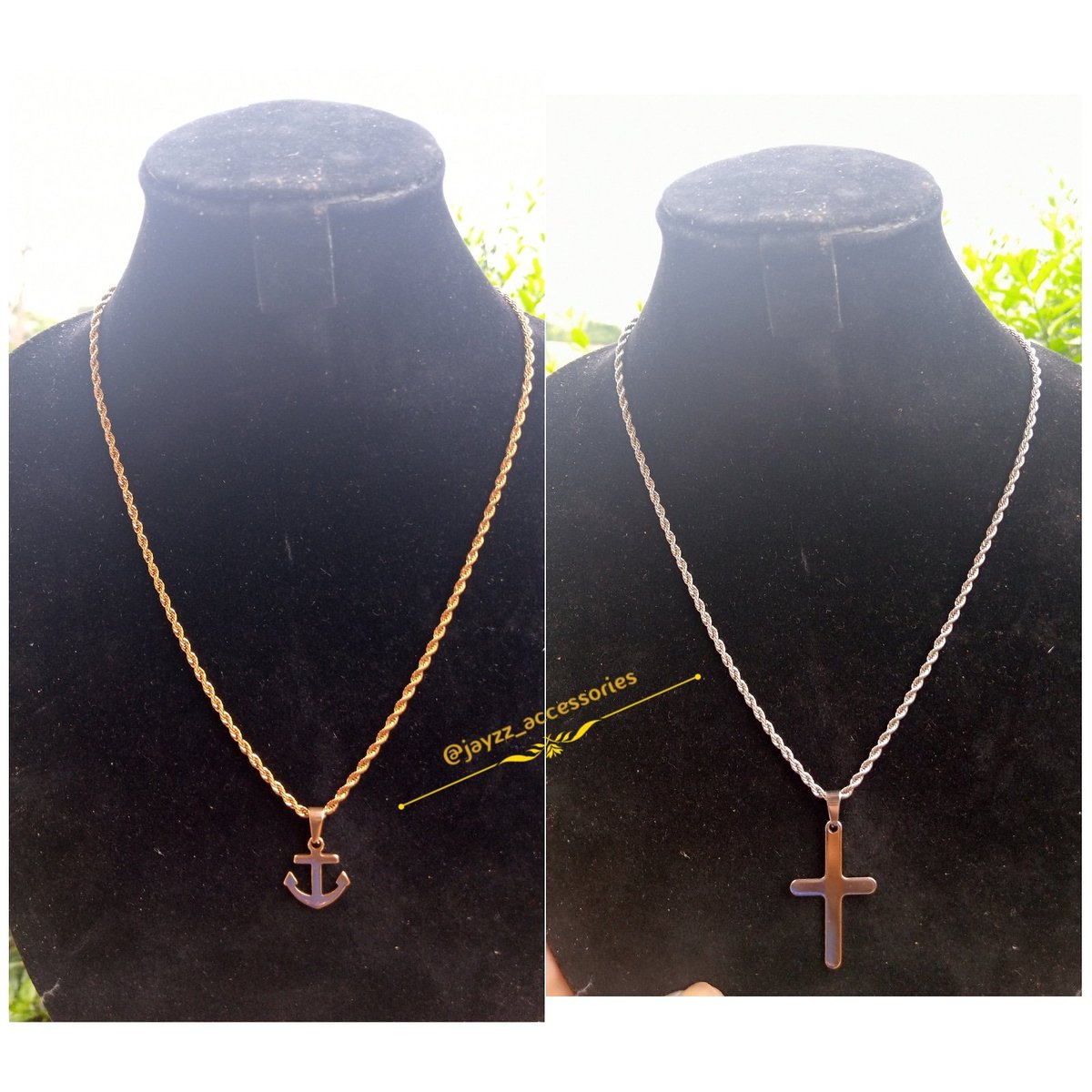 JayzzAccessoris's tweet photo. @MARKETPLACEGRP1 Need lovely unisex accessories? We gat you. 
Pic 1: N1500 each 
Pic 2: N5000 for the set
Pic 3: N3000 each
Pic 4: N5500 each

Delivery is not a problem we deliver anywhere in Nigeria at an affordable price. https://t.co/oWuZ25ufvQ