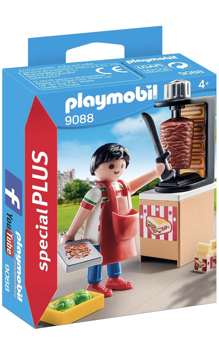 iamkosmonaut's tweet photo. Things I didn't know that I needed: The Playmobil Döner Set https://t.co/smRuxAsDgU