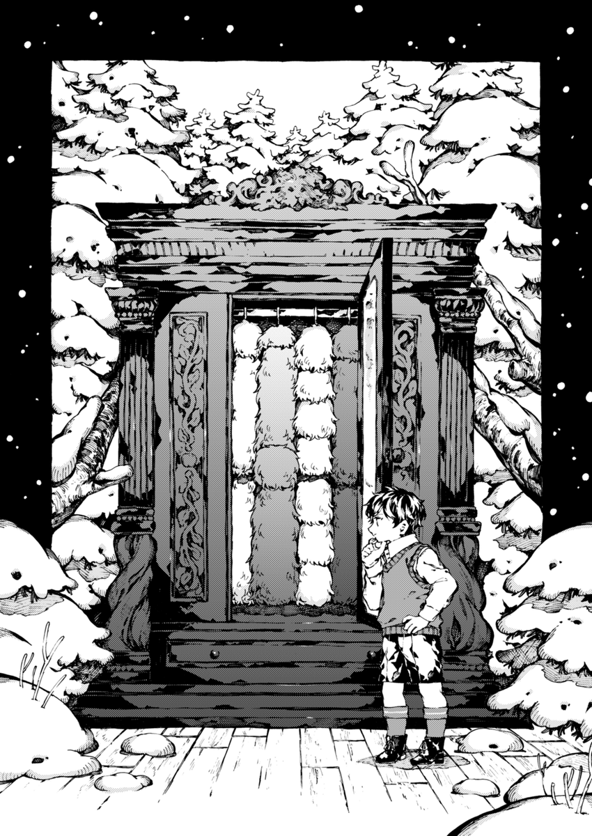 ナルニア国物語 シリアルナンバー付き衣装ダンス ナルニア国物語