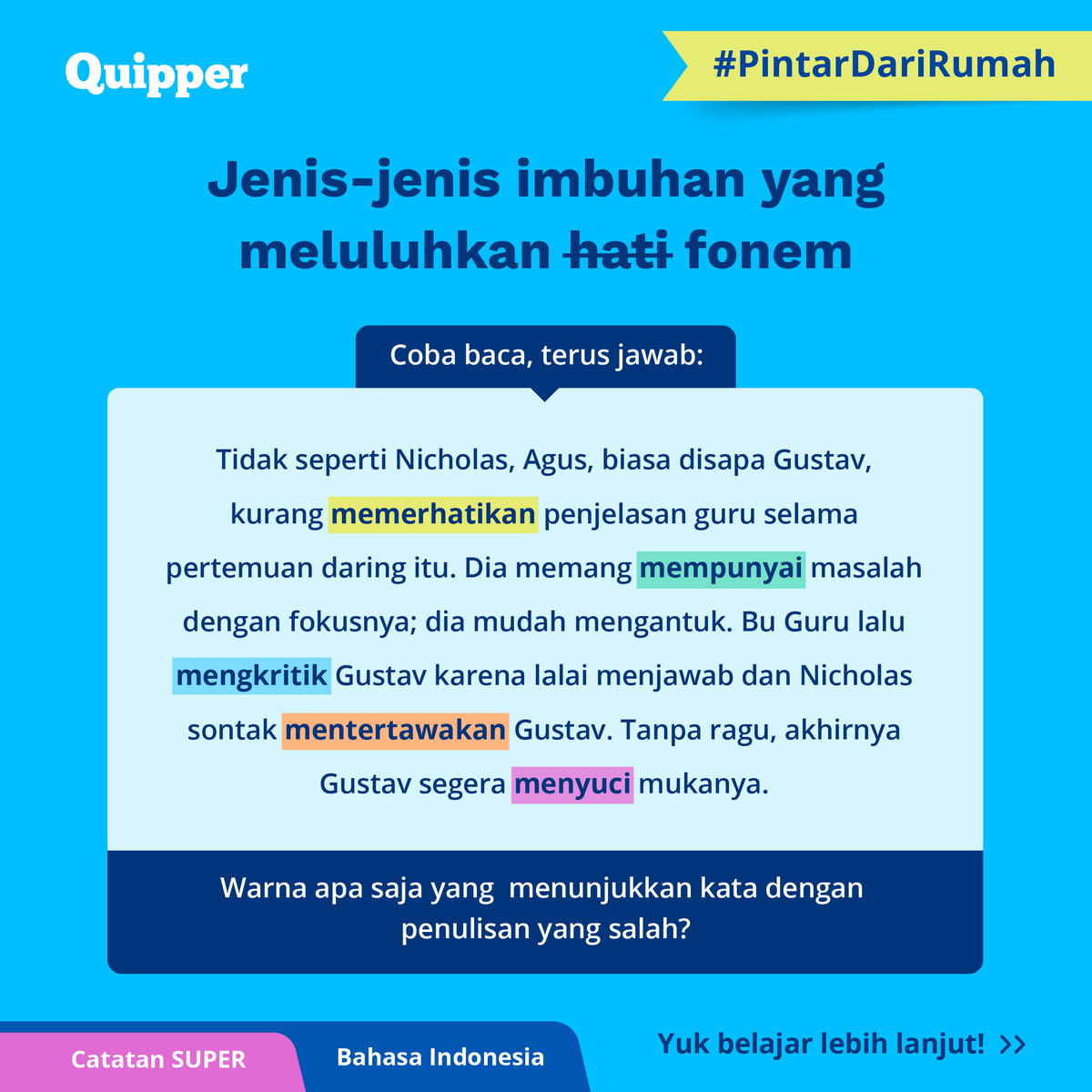 Quipper Video On Twitter Bahasa Inggris Past Tenses Https T Co Lnpemxjfdq