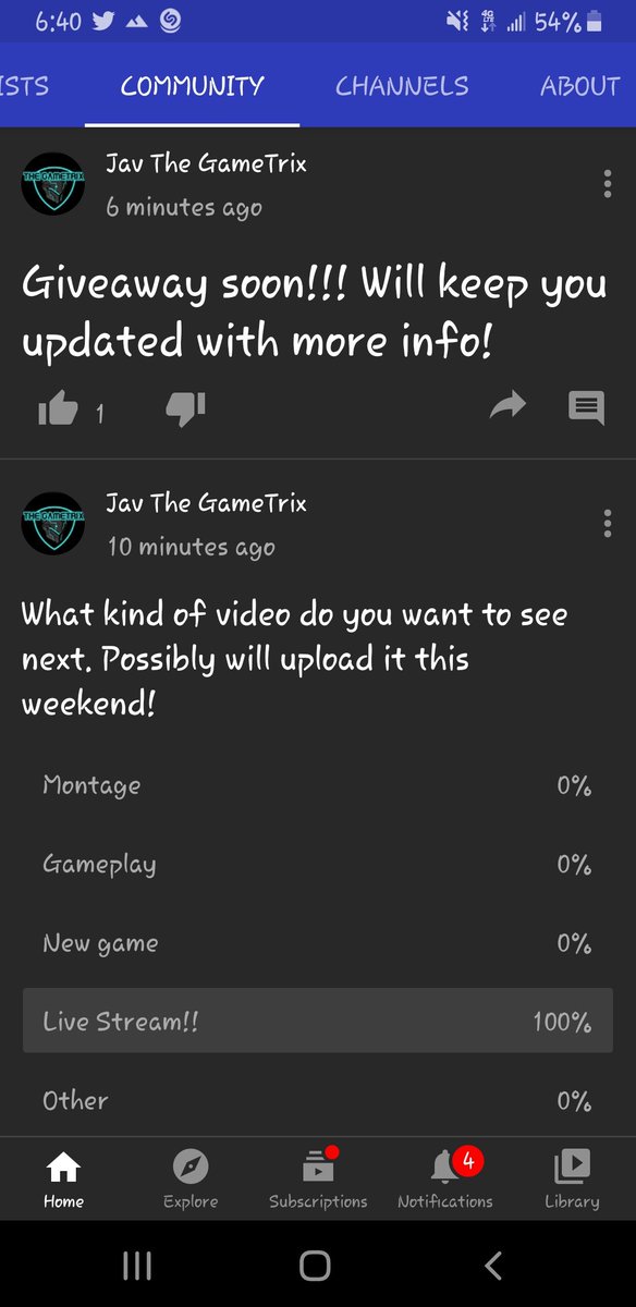 JayTheGametrix's tweet photo. Stop by my YT channel and vote for my next video! GIVEAWAY soon!! #smallstreamers #smallstreamersconnect #smallstreamerscomunnity #smallstreamersupport #youtube #youtubegamers #youtubegamer #ps4 #playstation4 #callofduty #blackops4 #videogames https://t.co/o2iZSGRc4d