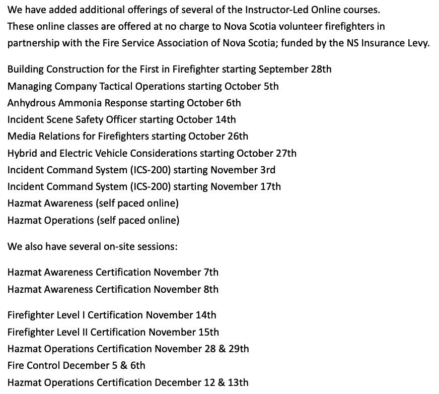 NS Fire School tweet media