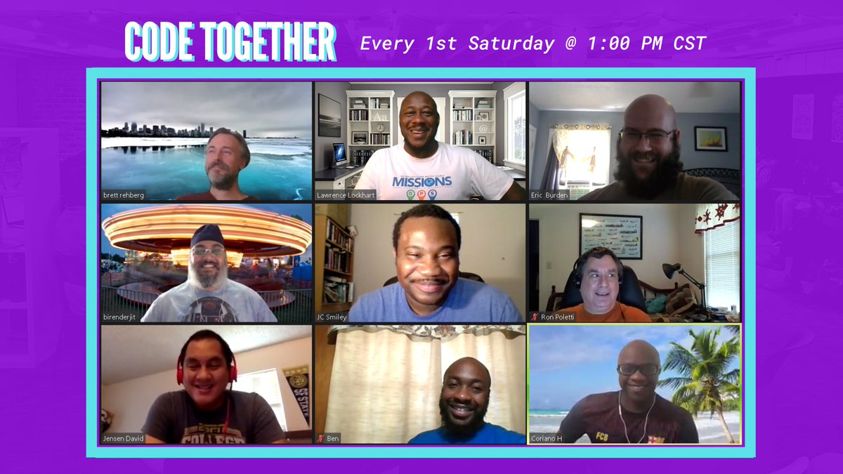 codeconnector_'s tweet photo. Thanks to everyone who came to last week's Virtual Code Together. These events give you a chance to network with other developers and aspiring developers.
#mentorship  #community #team  #career #tech  #coding #developer #100daysofcode #meetup #networking https://t.co/pCaRU82jic
