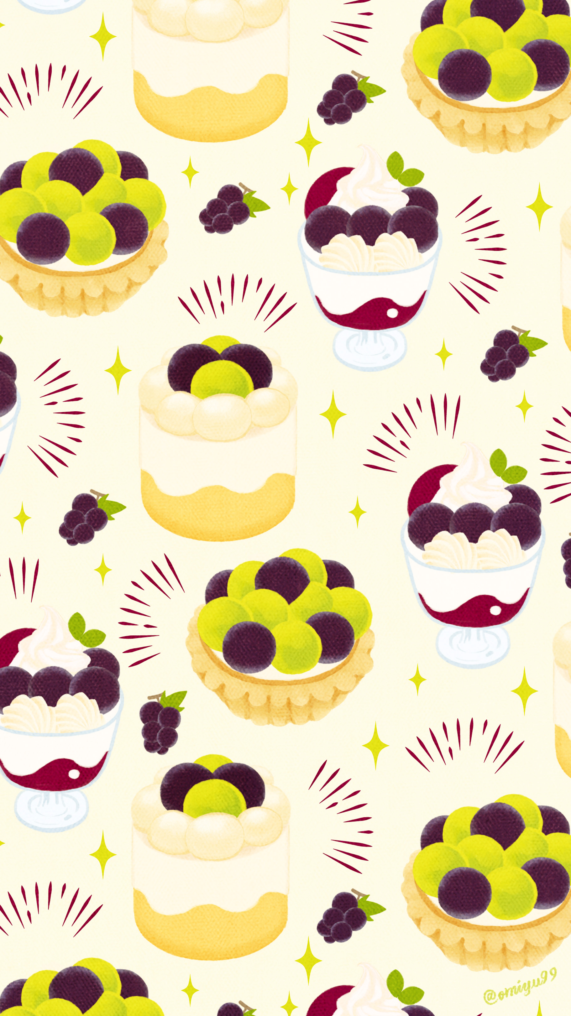 Omiyu お返事遅くなります Sur Twitter ぶどうスイーツな壁紙 Illust Illustration 壁紙 イラスト Iphone壁紙 ぶどう マスカット Grape 食べ物 T Co Tn7pcx7fwg Twitter