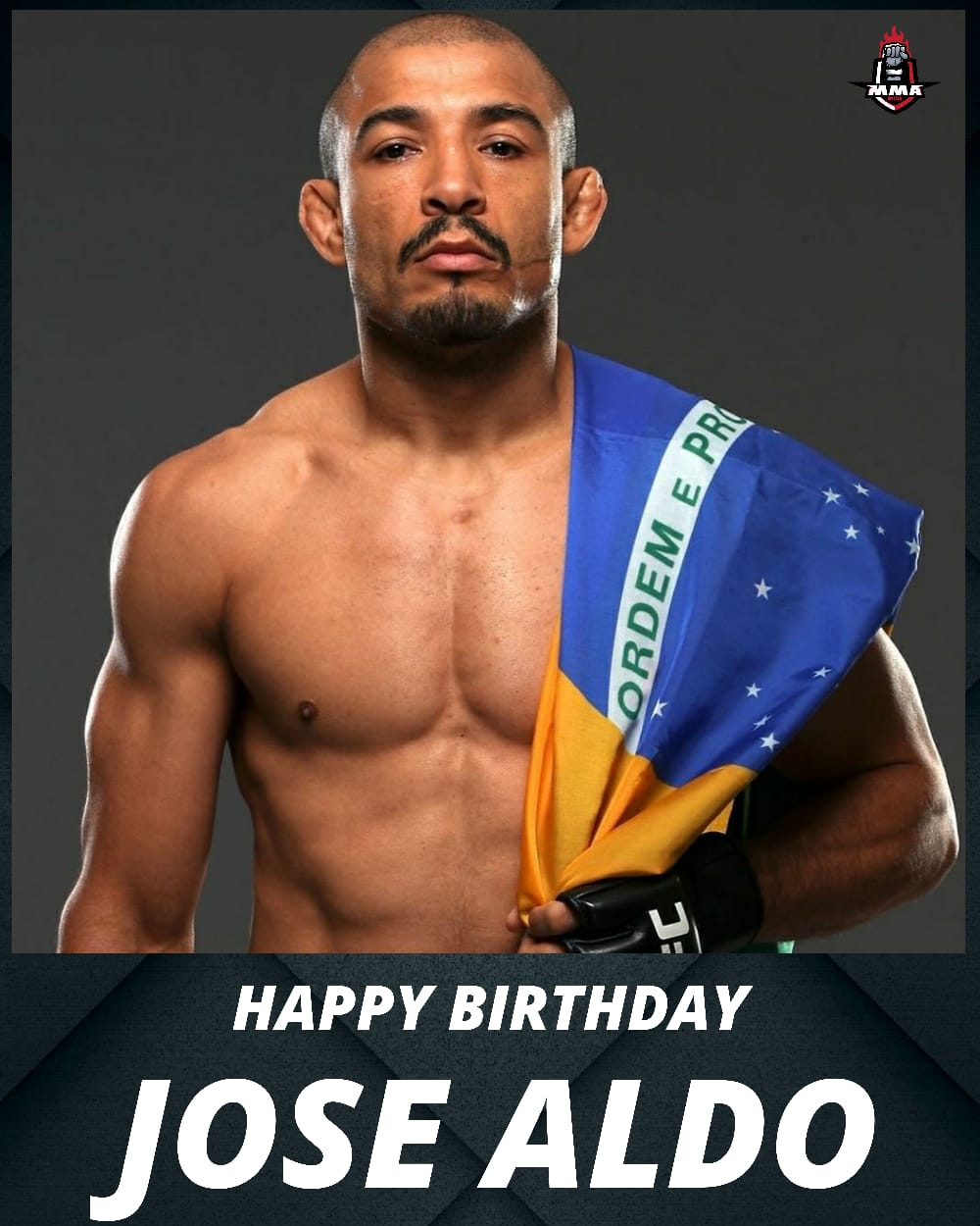 Happy 34th birthday to one of the greatest of all time. Happy birthday to José Aldo      