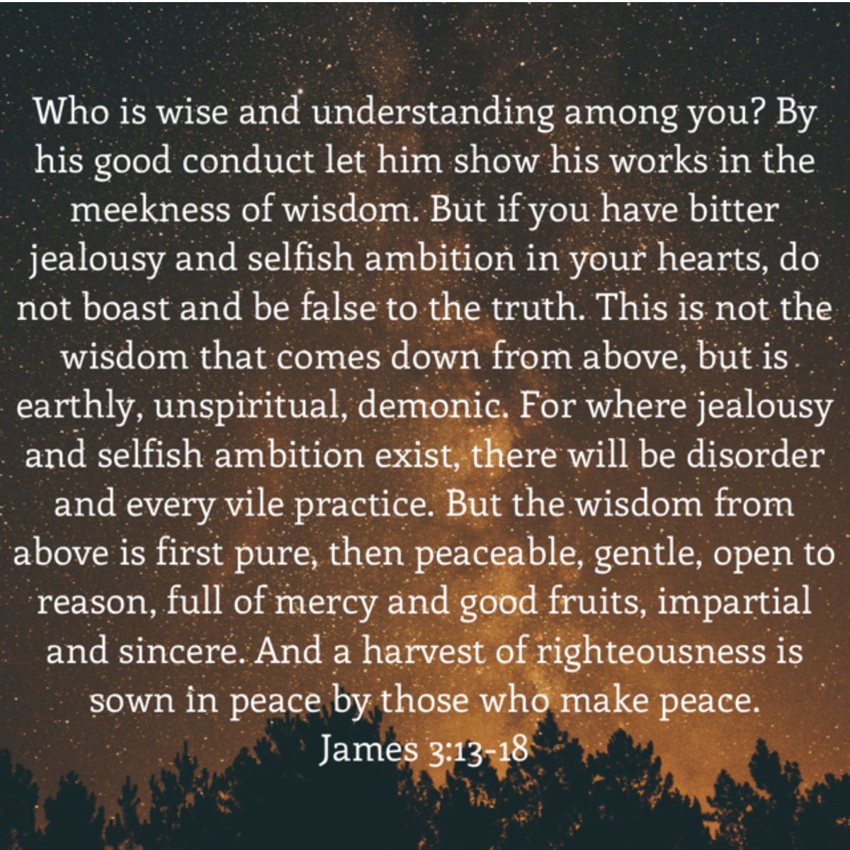 osbc619's tweet photo. Coffee O’Clock Reflection: 
James 3:13-18 https://t.co/xNhkioCeuN