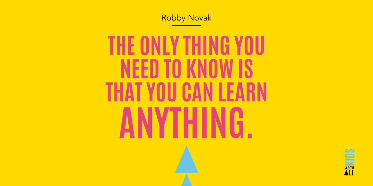 KAAIllinois's tweet photo. Be a lifelong learner. #KidsAboveAll #WednesdayWisdom #RobbyNovak #kidpresident #neverstoplearning https://t.co/xZYJDNHsxR