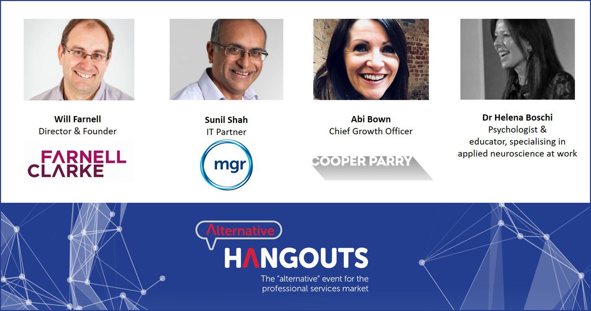 Alt_Insights_'s tweet image. Our Accountancy Hangout has begun. Today we hear speakers from @farnellclarke, @life_at_mgr and @Cooper_Parry talk about working remotely as a virtual accountancy firm.
hubs.la/H0vSqDJ0
#accountancy #remoteworking #virtualfirm #accountants