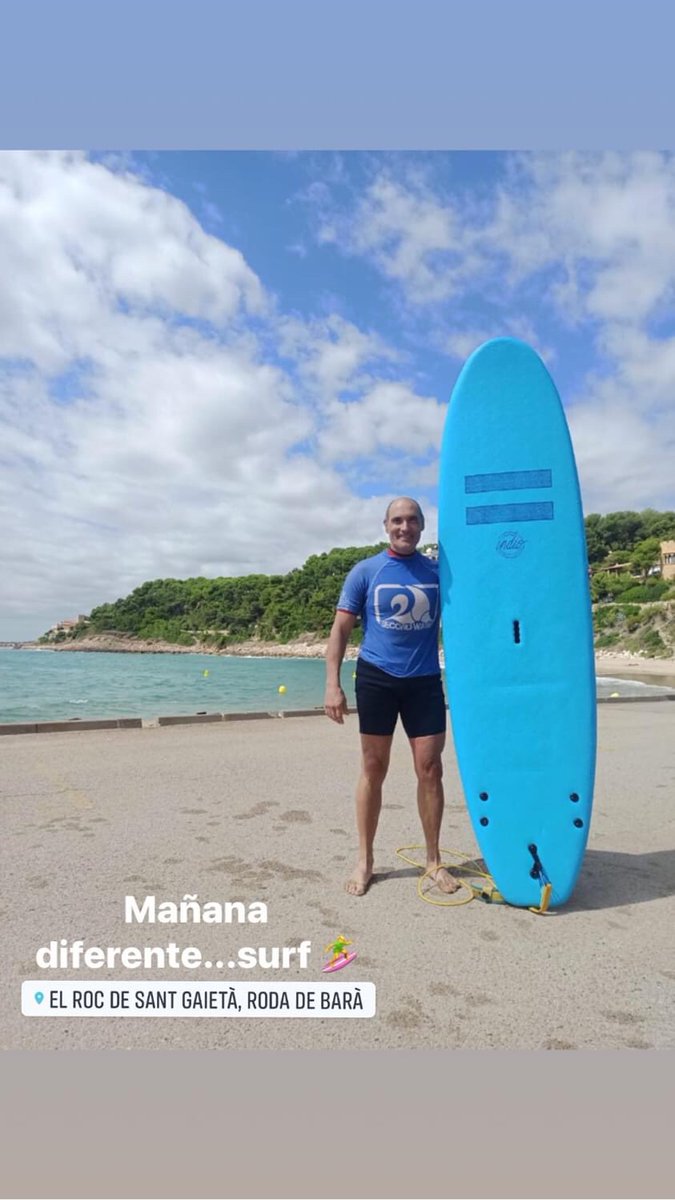 OscarMLuque's tweet photo. Surf 🏄♀️ #surf #beach #reus #sport #oscarmluque #gimnasdo #surfista #surfando #playa https://t.co/ybAJh8NE31