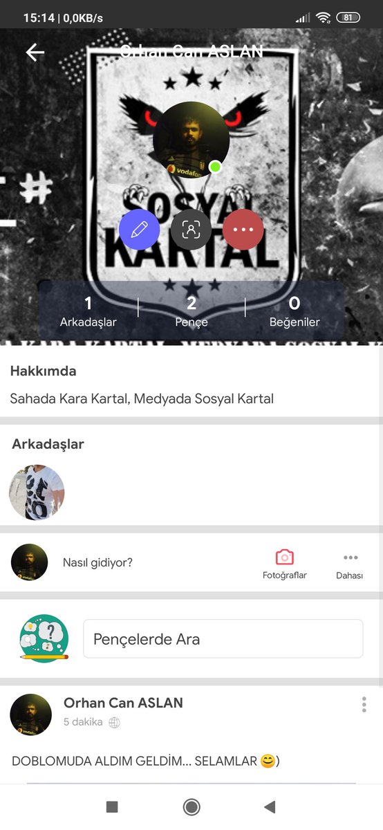 sosyalkartal.com/osmanoglumedia

BEYLER, ARTIK BURDAYIM... GELMEK İSTEYEN BÜTÜN DOSTLARIMI BEKLERİM..

Emeği geçen <a href="/barantahayenenn/">Baran Taha Yenen</a> dostum ve <a href="/onikinciadam/">12.Adam ASYA</a> ekibine sonsuz teşekkürler... Başarılar...

<a href="/15incihavari/">berk</a> <a href="/Anataeus/">Andrew Simes</a> @kartal09190309 @metediyebilirsn <a href="/m_atas23/">Mehmet ATAŞ</a> <a href="/celebi1903/">Emre CELEBi</a>