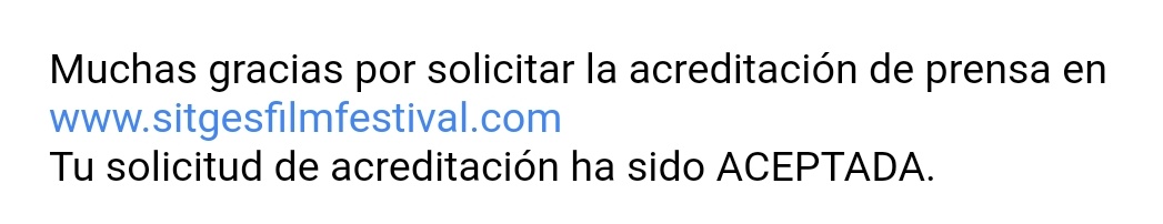 LaFilmoMaldita's tweet image. BOOOM!!!!
Nos vamos a Sitges